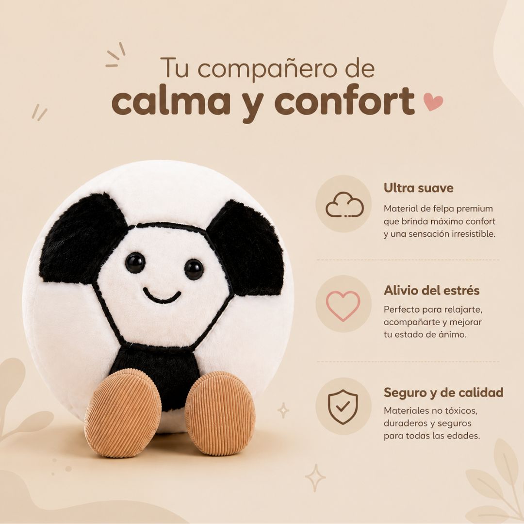 PlushyPals™ | El peluche futbolero que corre contigo