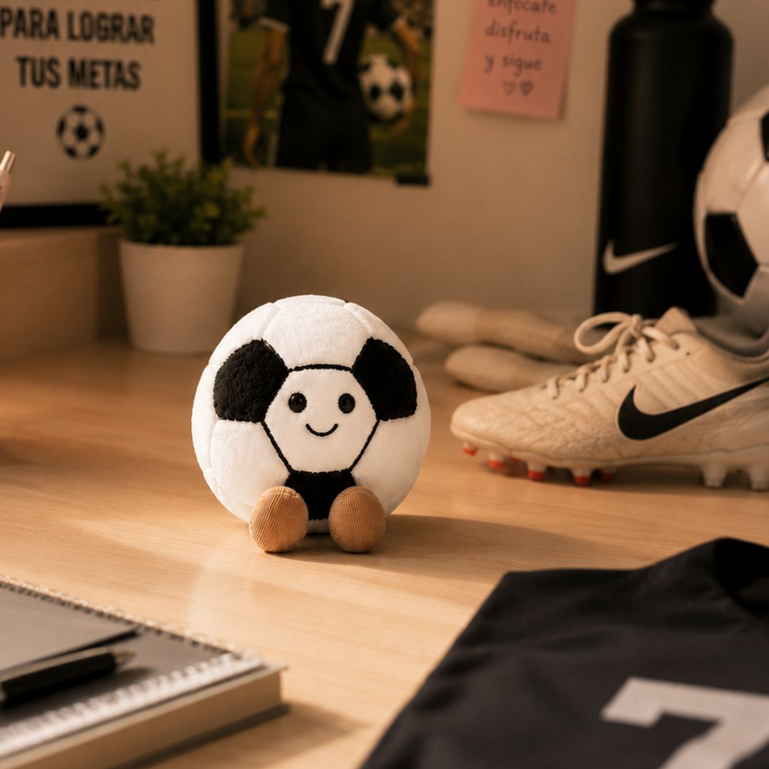 PlushyPals™ | El peluche futbolero que corre contigo